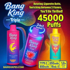Bang King Triple 3 in 1 vape Bang King Triple 3 in 1 puffs Bang King Triple 3 in 1 price Bang King Triple 3 in 1 review Bang King Triple 3 in 1 wholesale Bang King Triple 3 in 1 pro Bang King Triple 3 in 1
