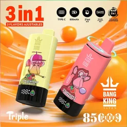 Bang King Triple 85K vape Bang King Triple 85K puffs Bang King Triple 85K price Bang King Triple 85K review Bang King Triple 85K wholesale Bang King Triple 85K pro Bang King Triple 85K Bang King Triple 85K 3‑in‑1 Disposable Vape Bang King Triple 85K Triple Flavor Pods